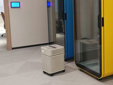 上海某科技公司辦公室新裝修-租賃空氣凈化器除甲醛